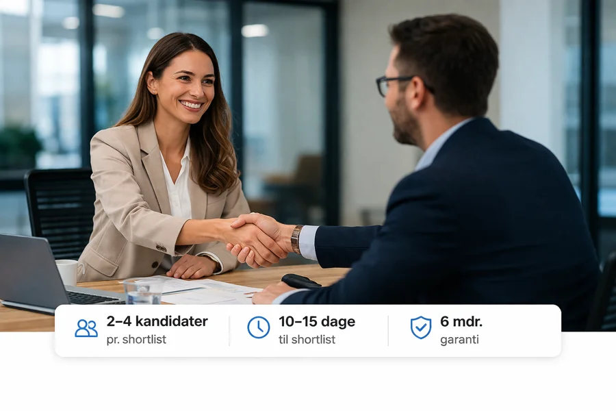 Rekruttering af IT Specialister no-cure-no-pay Need Consult