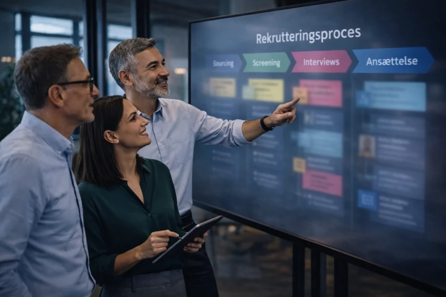 Sådan foregår en rekrutteringsproces